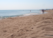 Ulcinj - Velika Plaža - szeroka, piaszczysta plaża w Czarnogórze