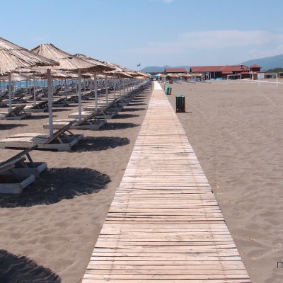 Ulcinj - Velika Plaža - szeroka, piaszczysta plaża